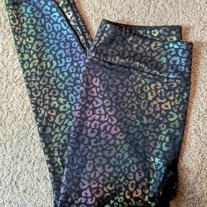 Grrrl Shiny Leopard Leggings